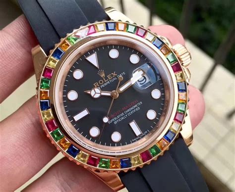 rolex yacht master rainbow replica|perfect rolex yacht master.